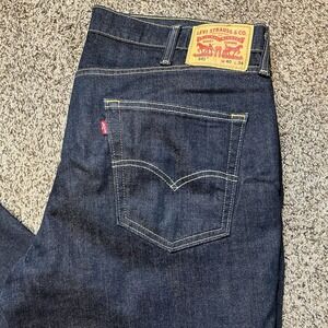 Levi's 541 Athletic Taper Stretch Jeans Mens W40 L34 Dark Wash Denim